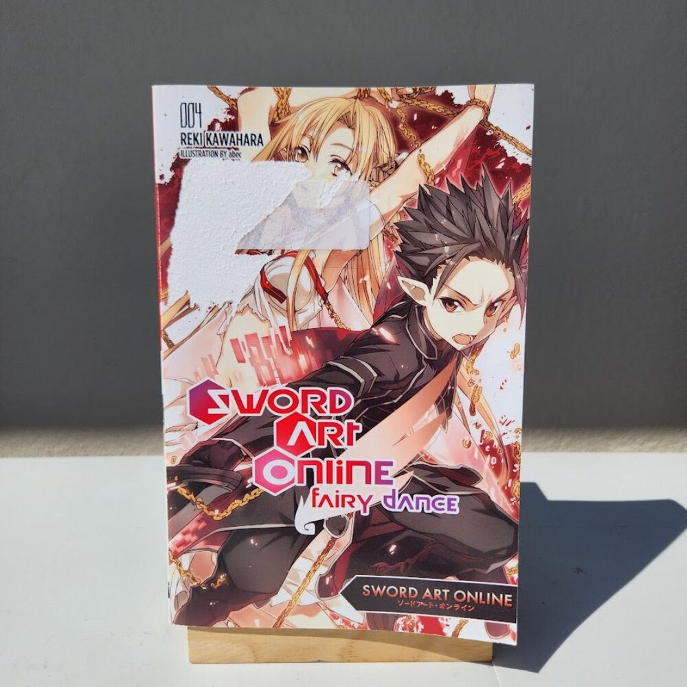 Sword Art Online 4 Fairy Dance light novel Volume 4 Book Paperback by Reki Kawah